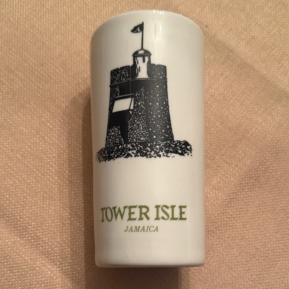 New Tower Isle Jamaica Ceramic Mug 1970s
